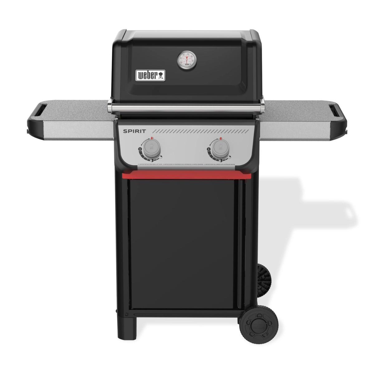 CHURRASQUEIRA A GÁS SPIRIT E-210 WEBER AÇO INOX TAMANHO FAMILIA