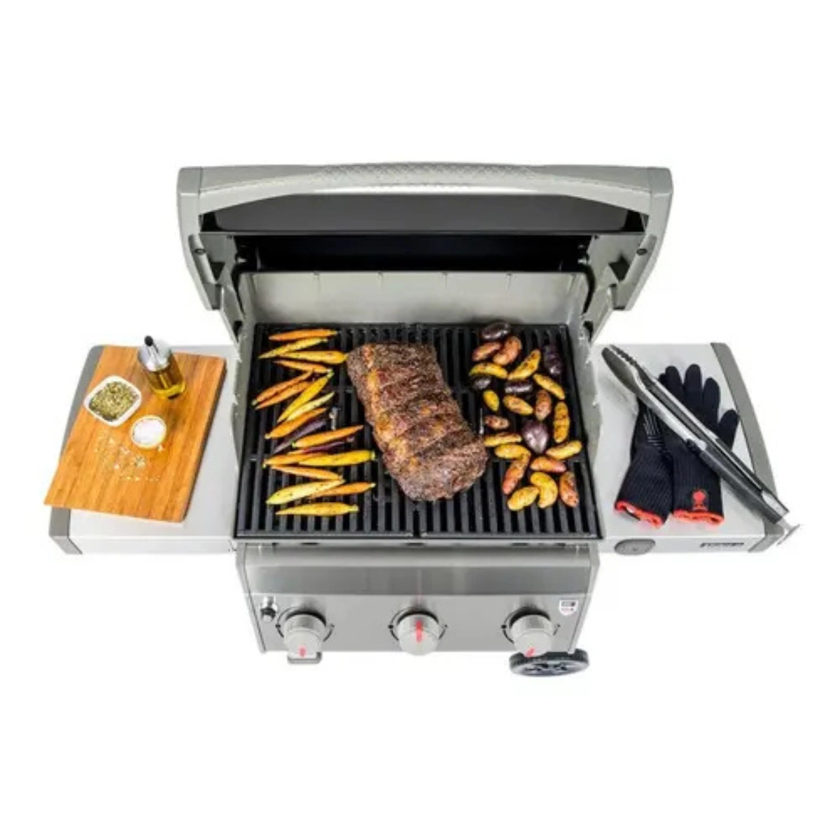 CHURRASQUEIRA A GÁS SPIRIT WEBER SPIRIT II E-310 BLACK CHURRASQUEIRA A GÁS SPIRIT WEBER SPIRIT II E-310 BLACK