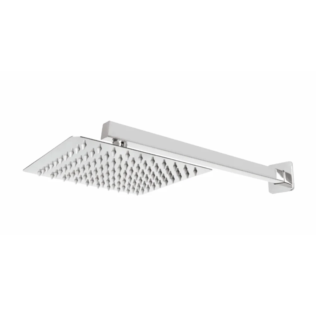 Chuveirao de Pscina Ducha Quadrada Aço Inox 40cm 20x20cm Domum