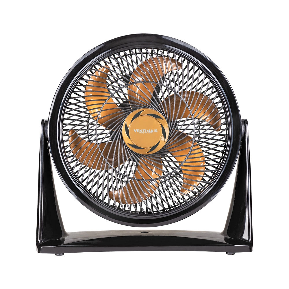 Circulador de Ar 35cm Ventimais 6 Pás Preto/bronze 127v