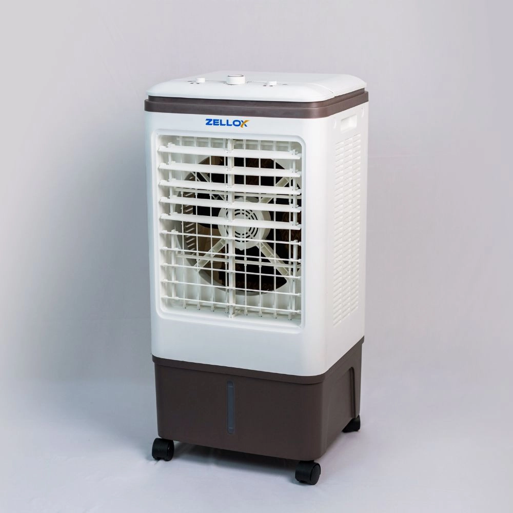 Climatizador e Umidificador de Ar Portátil 4 Funções Zellox 20 Litros Cinza 220v