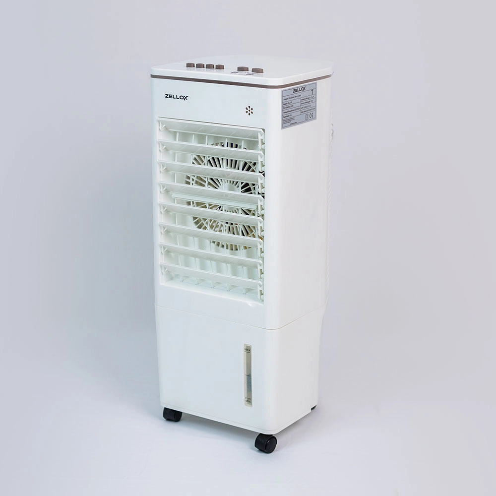 Climatizador e Umidificador de Ar Portátil 4 Funções Zellox 8 Litros Branco 127v Climatizador e Umidificador de Ar Portátil 4 Funções Zellox 8 Litros Branco 127v