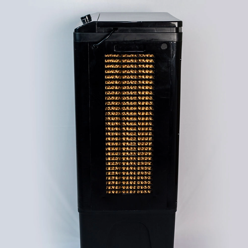 CLIMATIZADOR E UMIDIFICADOR DE AR PORTÁTIL 45 LITROS 4 FUNÇÕES 127V PRETO - ZELLOX CLIMATIZADOR E UMIDIFICADOR DE AR PORTÁTIL 45 LITROS 4 FUNÇÕES 127V PRETO - ZELLOX