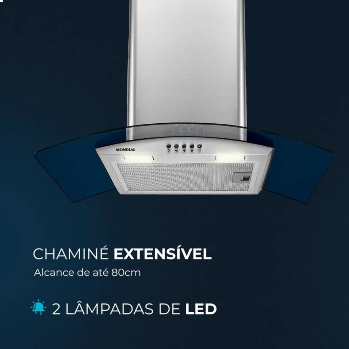 Coifa de Parede Cf60-01 220v/60hz Inox Coifa de Parede Cf60-01 220v/60hz Inox