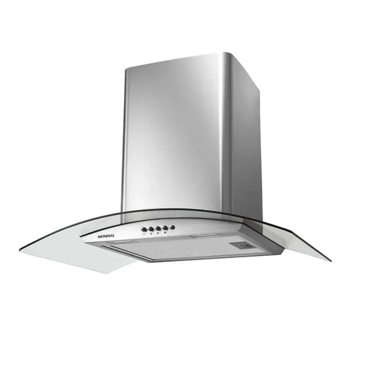 Coifa de Parede Cf60-01 com Vidro Curvo 250w 60cm Inox Mondial 127v