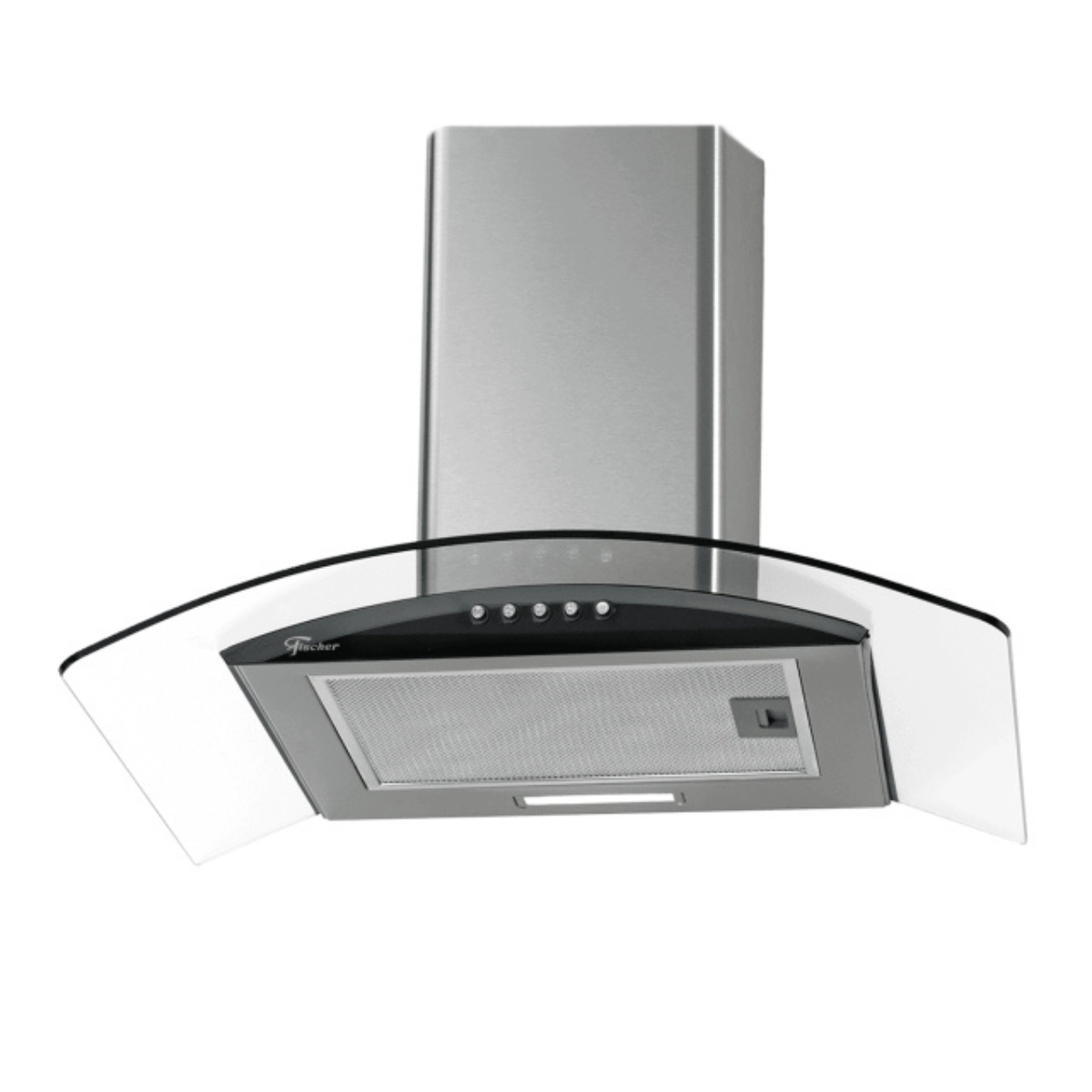 COIFA DE PAREDE FISCHER INOX ESCOVADO 127V TALENT FIT LINE 60CM VIDRO