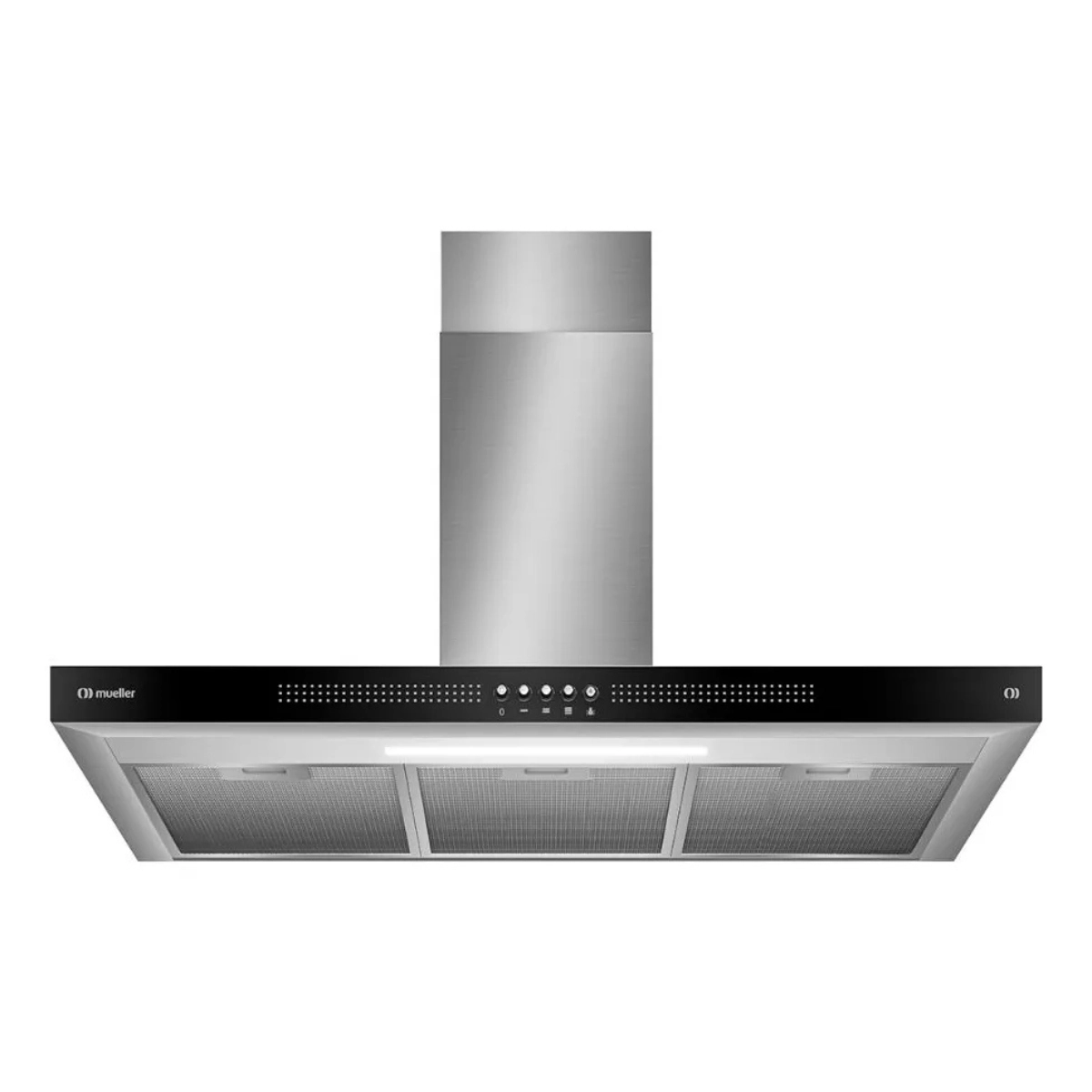 COIFA DE PAREDE MUELLER PLANA 90CM INOX MCP90K 127V