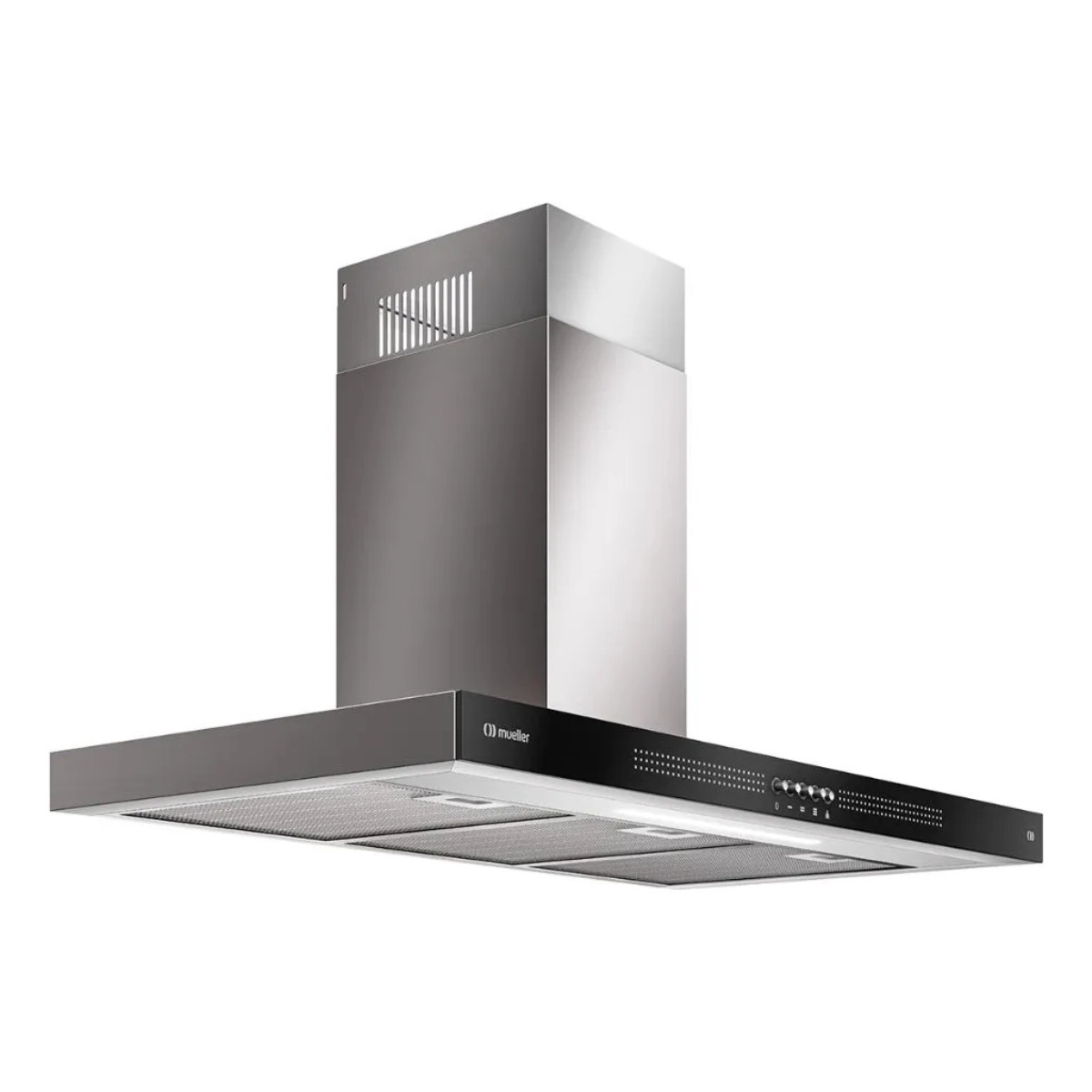 COIFA DE PAREDE MUELLER PLANA 90CM INOX MCP90K 220V