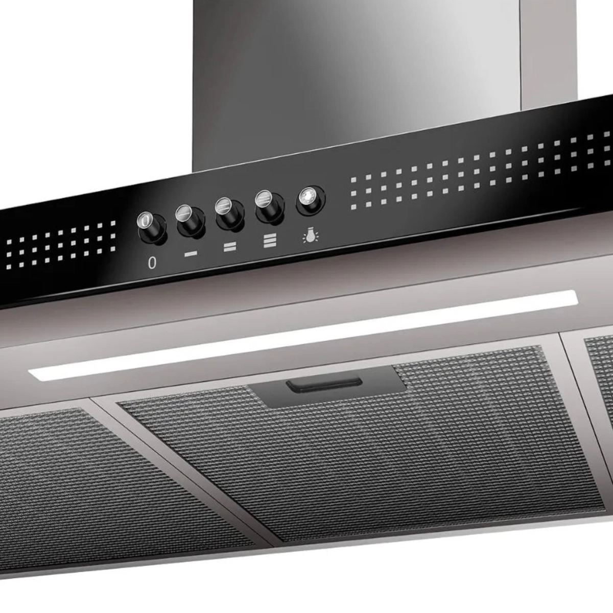 COIFA DE PAREDE MUELLER PLANA 90CM INOX MCP90K 220V