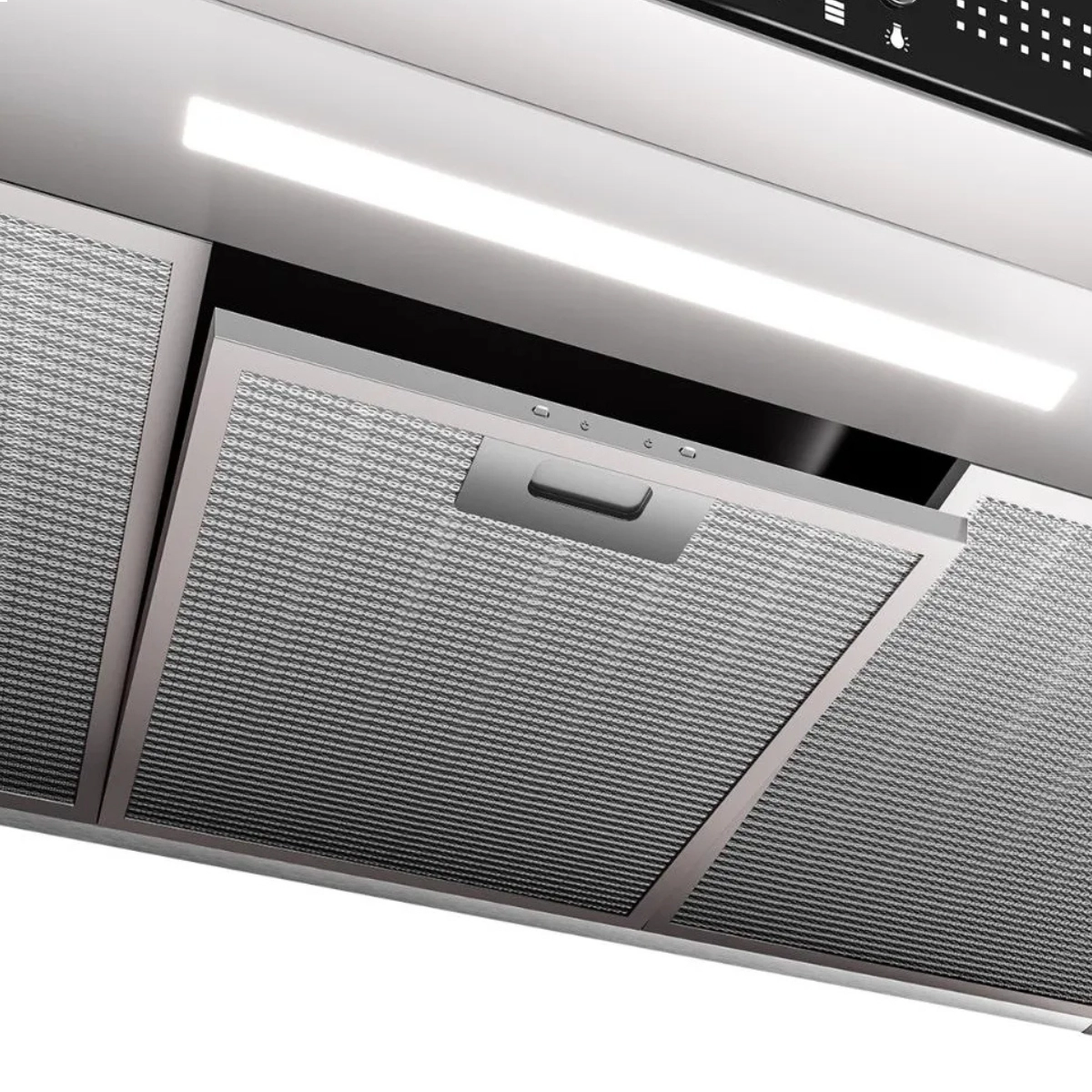 COIFA DE PAREDE MUELLER PLANA 90CM INOX MCP90K 220V