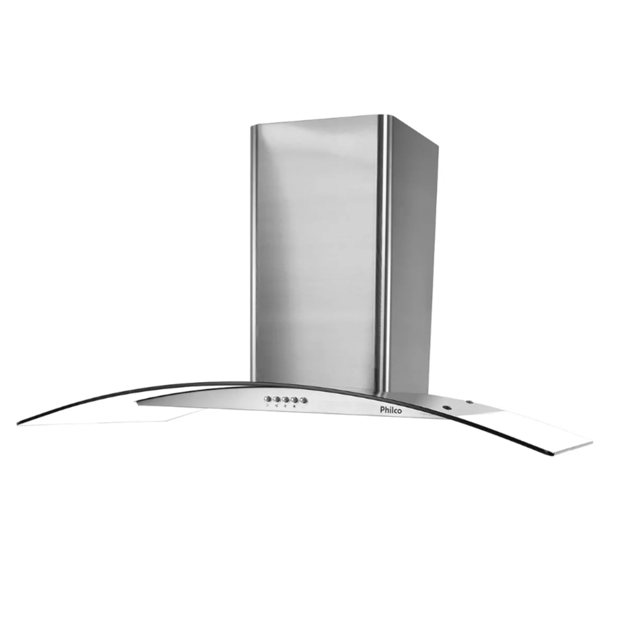 Coifa Philco Glass 90 Inox Vidro Curvo 220V 3 Velocidades, Filtro Lavável Coifa Philco Glass 90 Inox Vidro Curvo 220V 3 Velocidades, Filtro Lavável