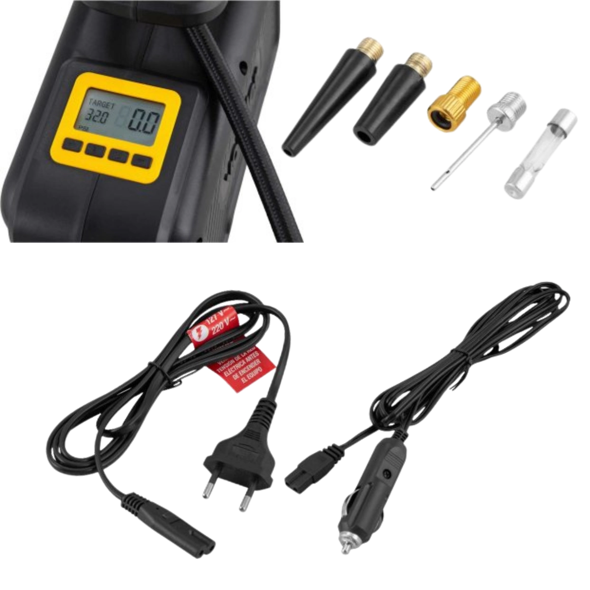 COMPRESSOR DE AR PORTATIL AUTOMOTIVO VONDER CAV 150 12V