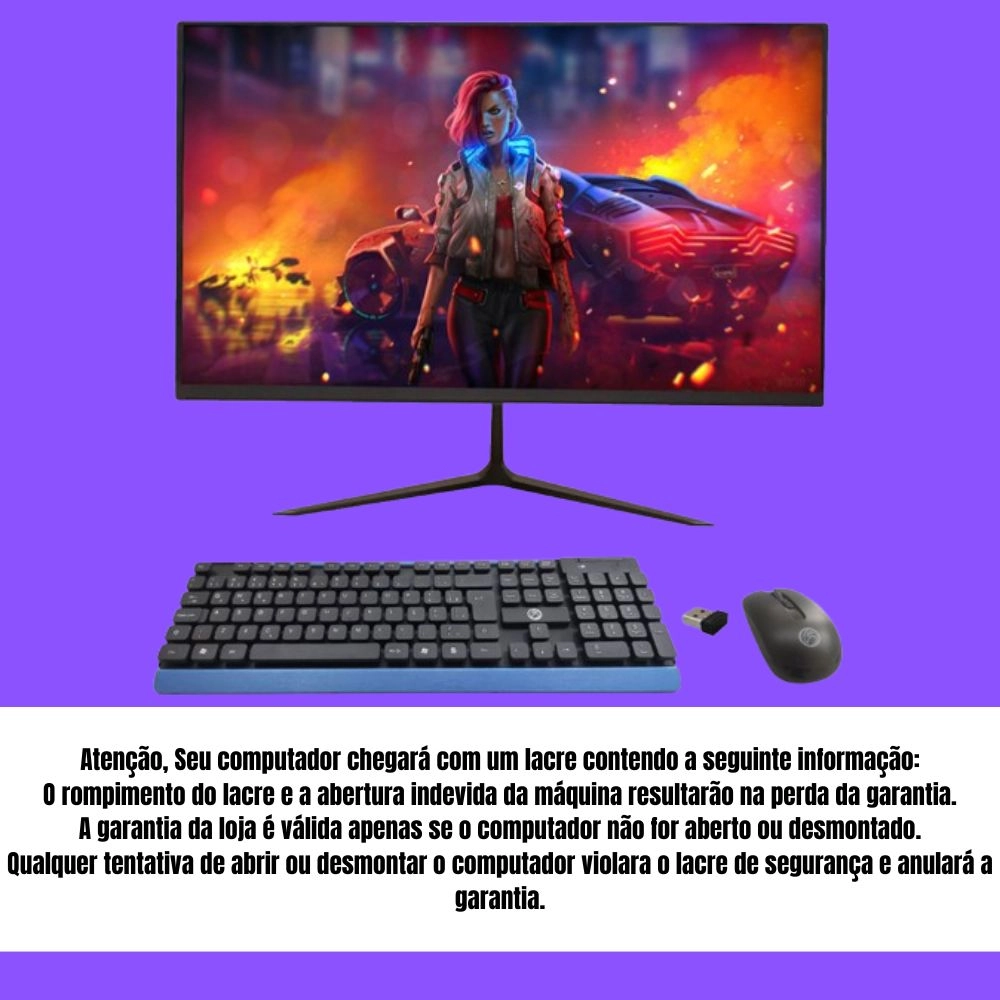 Computador All In One Bpc 19 I5 8gb Ssd 512gb Win10