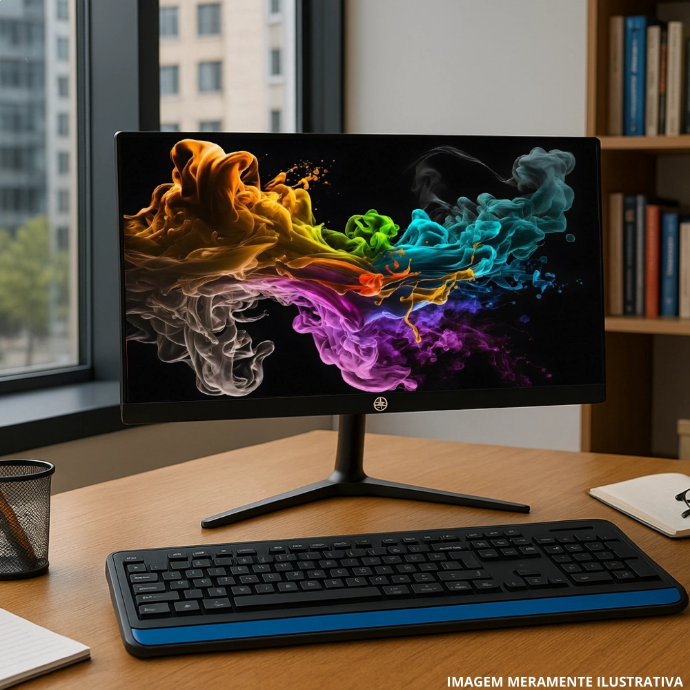 Computador All In One Bpc 19" Intel Core I5-3470s 8gb Ssd 256 Gb Windows 10 Mouse e Teclado S/ Fio