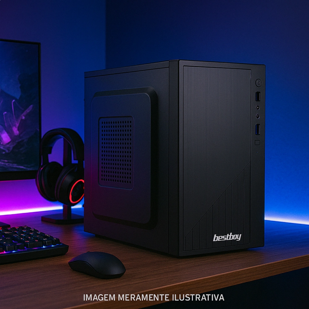 Computador BestPC i5 7 Geração 8GB RAM GTX 1060 SSD 240GB Windows 10 Trial - BESTBOY