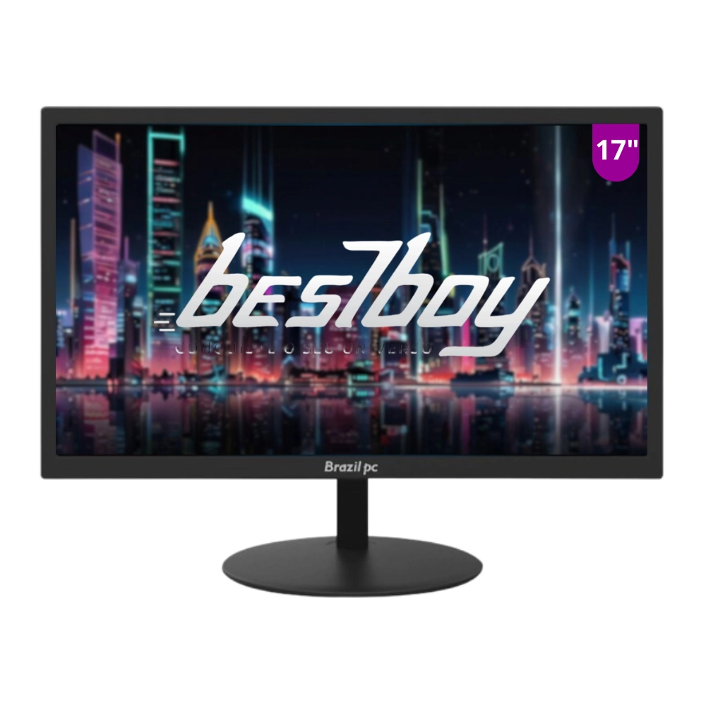 Computador Completo Cpu Intel Core I7 3 Geração 16gb Ssd 512gb Monitor 17.1 Win 10 Trial - BestBoy