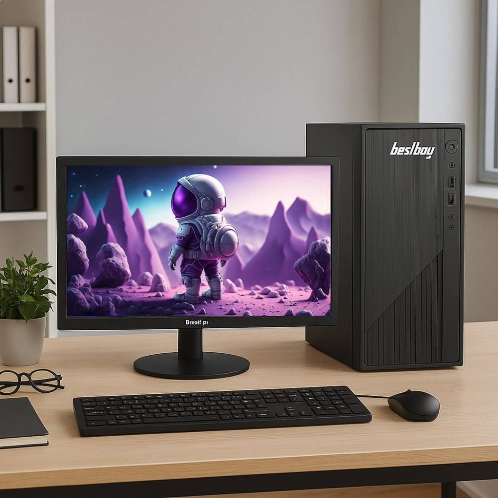 Computador Completo i5  4GB RAM  HD 500GB Monitor 15.4? HDMI + VGA Windows 10 Trial Teclado e Mouse