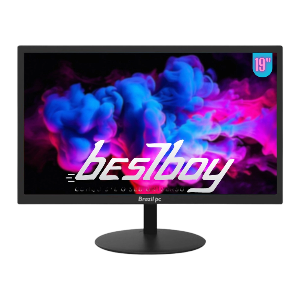 Computador Completo Intel I5 8gb Hd 500gb Monitor 19" Windows 10 Trial - BestBoy 