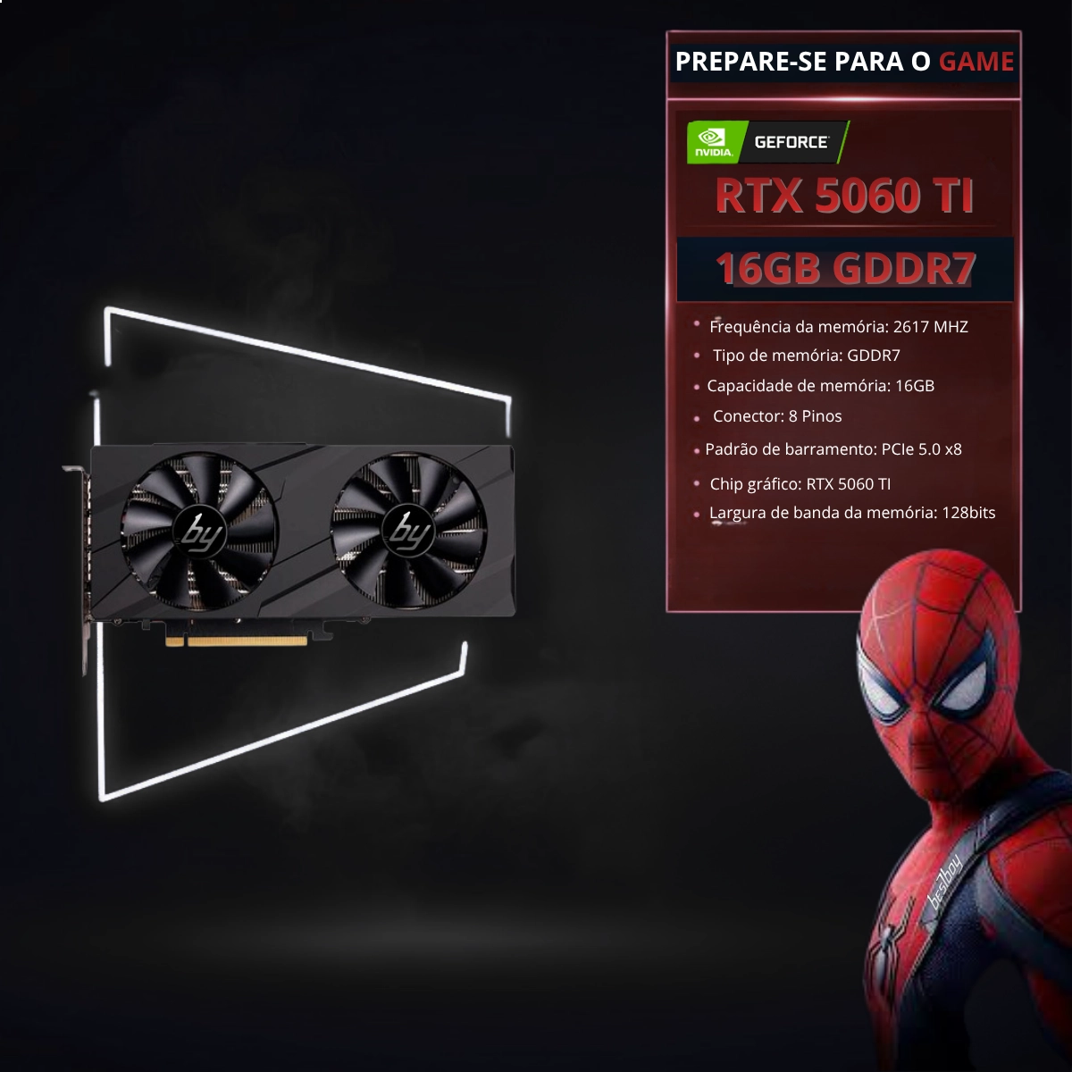 COMPUTADOR GAMER MAX ELITE BESTBOY INTEL CORE I9 14º 32GB RAM SSD 1TB RTX 5060 16GB 800W