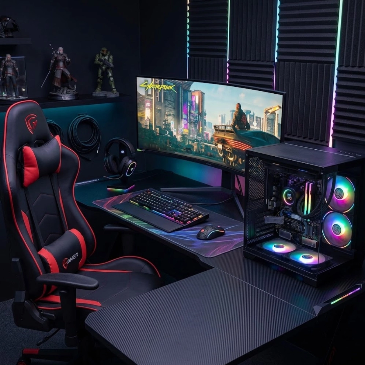 COMPUTADOR GAMER PREMIUM BESTBOY RYZEN 5 5500 16GB RAM SSD 1TB 500W RX 580 8GB