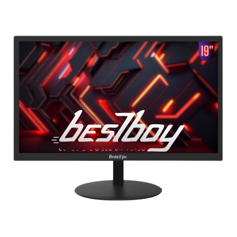 Computador Office Completo Intel Core I7 8gb Ssd 240gb Windows 10 Trial Monitor 19 - BestBoy