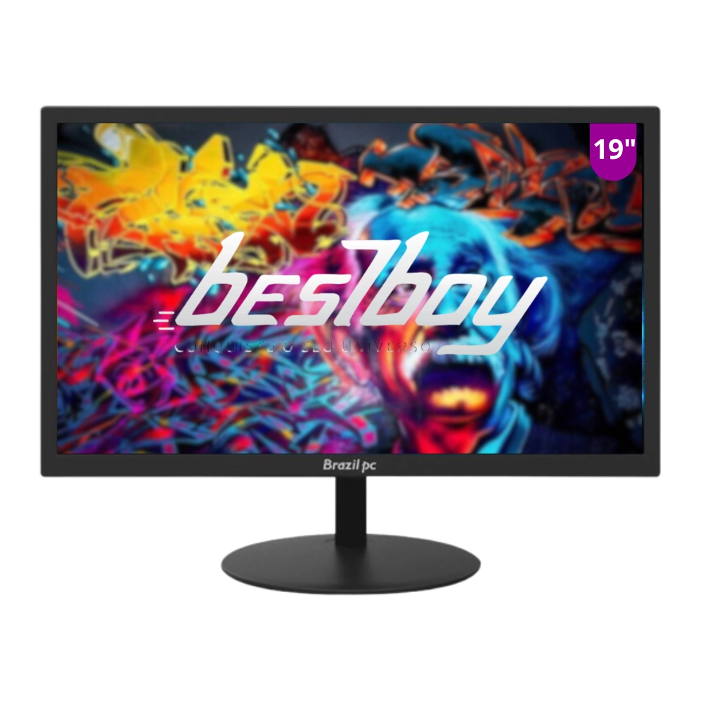 Computador Pc Cpu Completo Intel Core I3 8gb Ssd 256 Gb Monitor 19" Windows 10