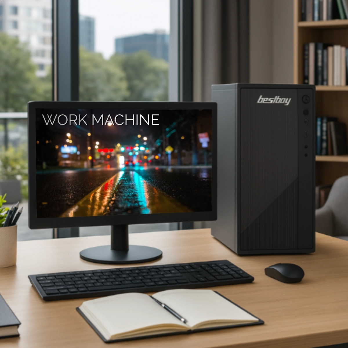 COMPUTADOR WORK MACHINE INTEL I7-3770 8GB SSD 240GB FONTE 350W
