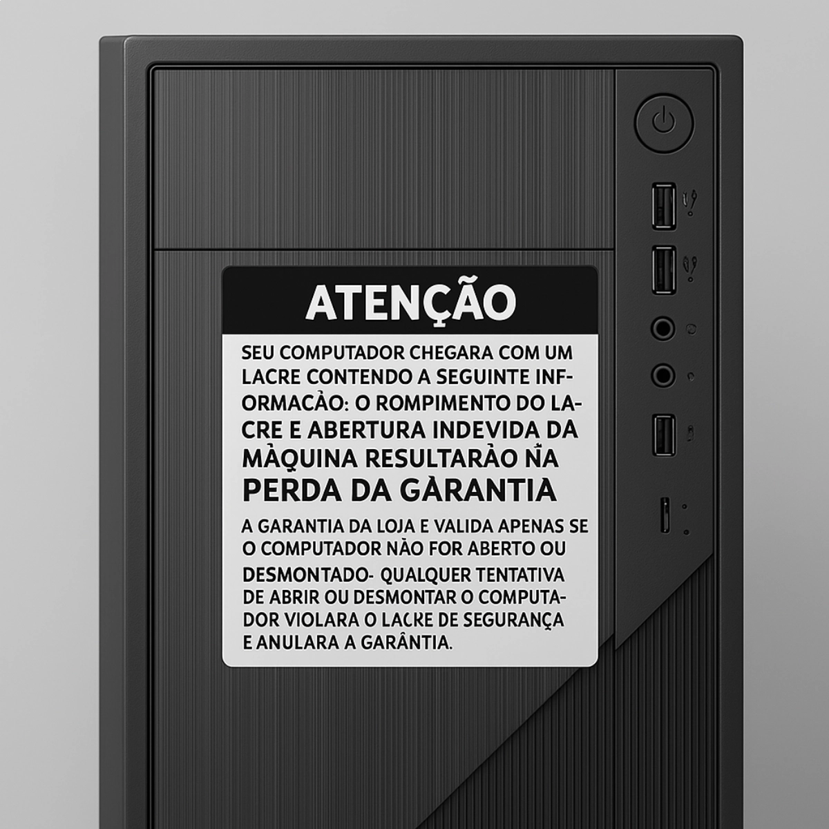 COMPUTADOR WORK MACHINE INTEL I7-3770 8GB SSD 240GB FONTE 350W