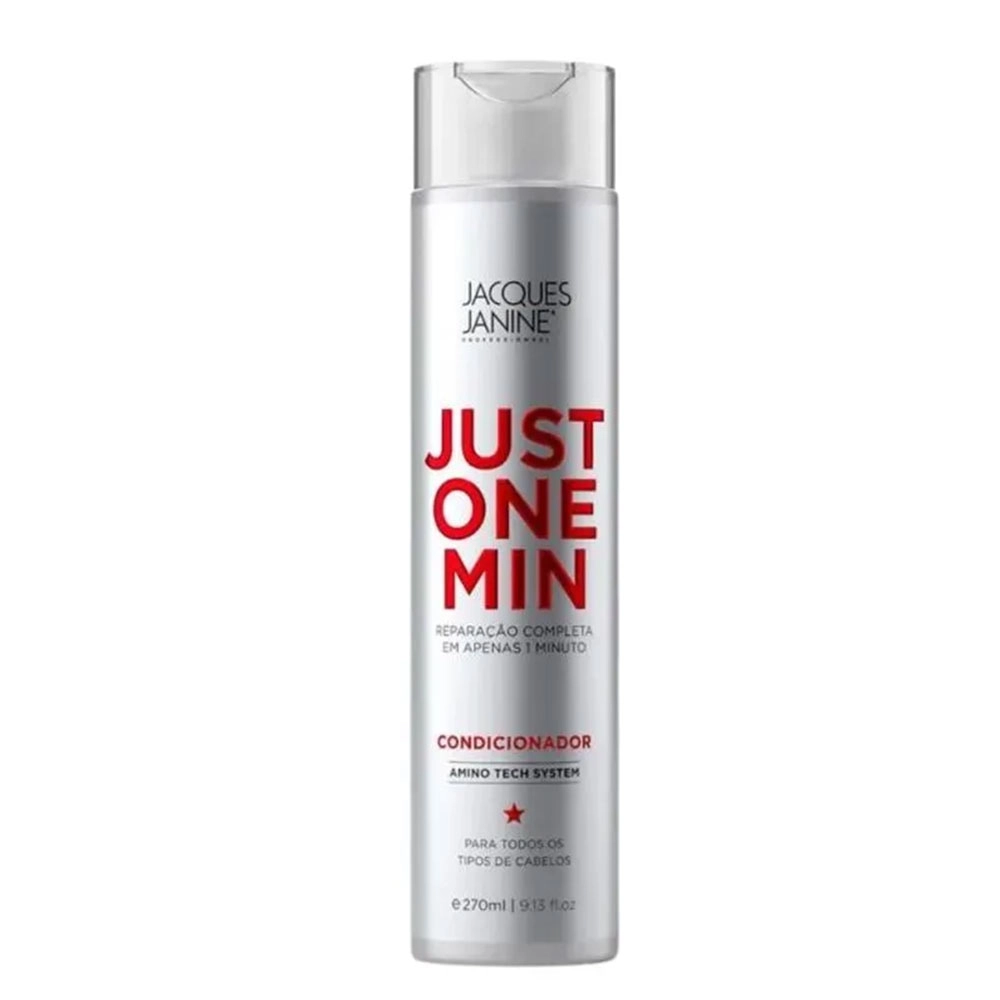 CONDICIONADOR REPARAÇÃO COMPLETA JUST ONE MINUTE JACQUES JANINE 270ML 
