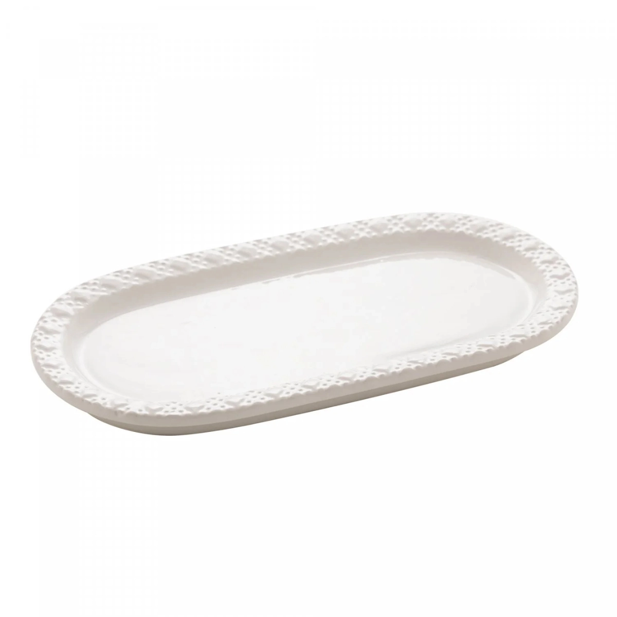 CONJUNTO 3 PEÇAS PARA BANHEIRO DE CERÂMICA SUMMIT BRANCO E PRATEADO