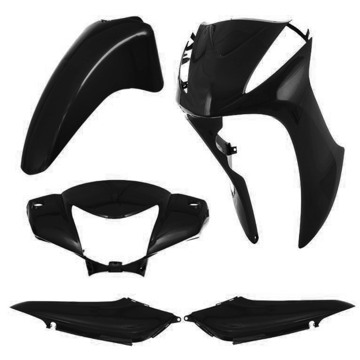 Conjunto Carenagem Pro Tork Biz 125 2011/12/13