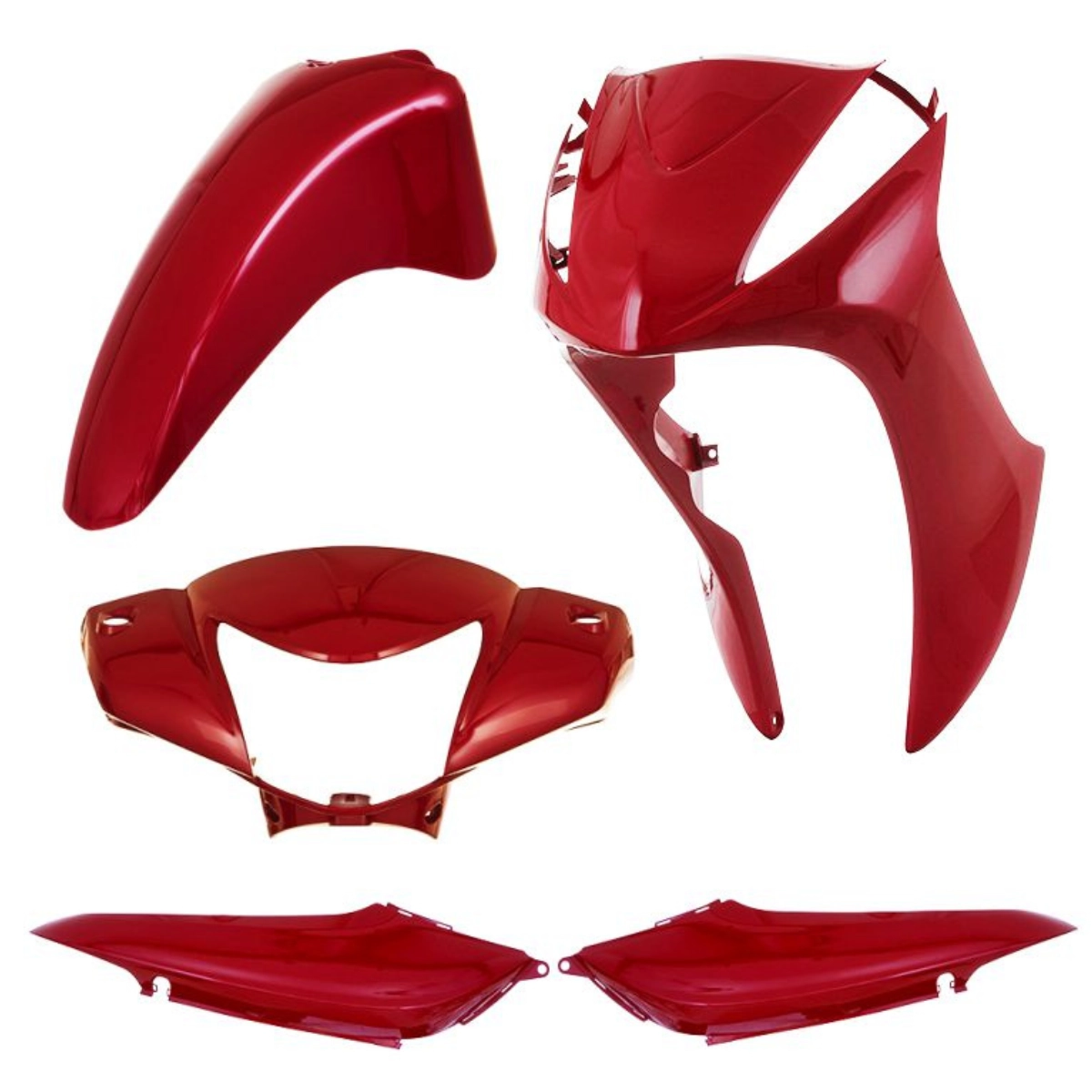 Conjunto Carenagem Pro Tork Biz 125 2011/2012