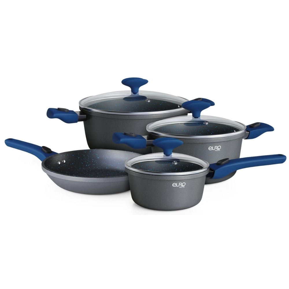 CONJUNTO DE PANELAS COLORSTONE 4 PEÇAS SMART CLICK COM CABO REMOVIVEL - AZUL CONJUNTO DE PANELAS COLORSTONE 4 PEÇAS SMART CLICK COM CABO REMOVIVEL - AZUL