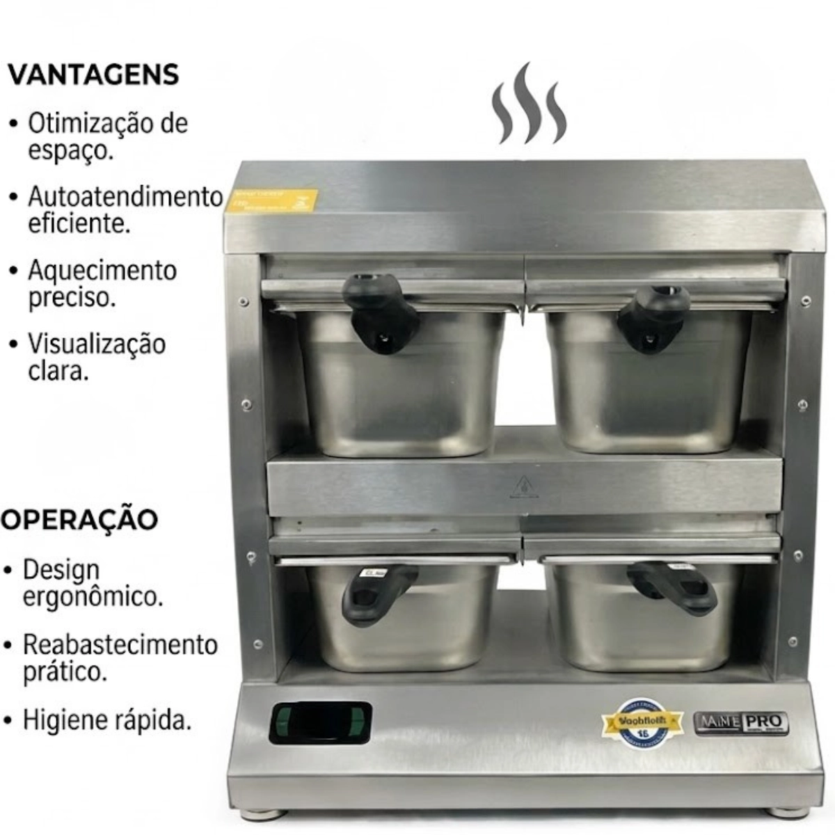 Conservador de Proteinas 4 Bandejas 220v Conservador de Proteinas 4 Bandejas 220v