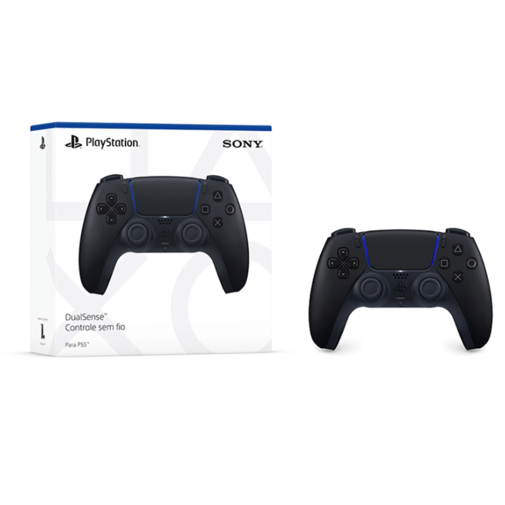 Controle sem Fio Dualsense Midnight Black Controle sem Fio Dualsense Midnight Black