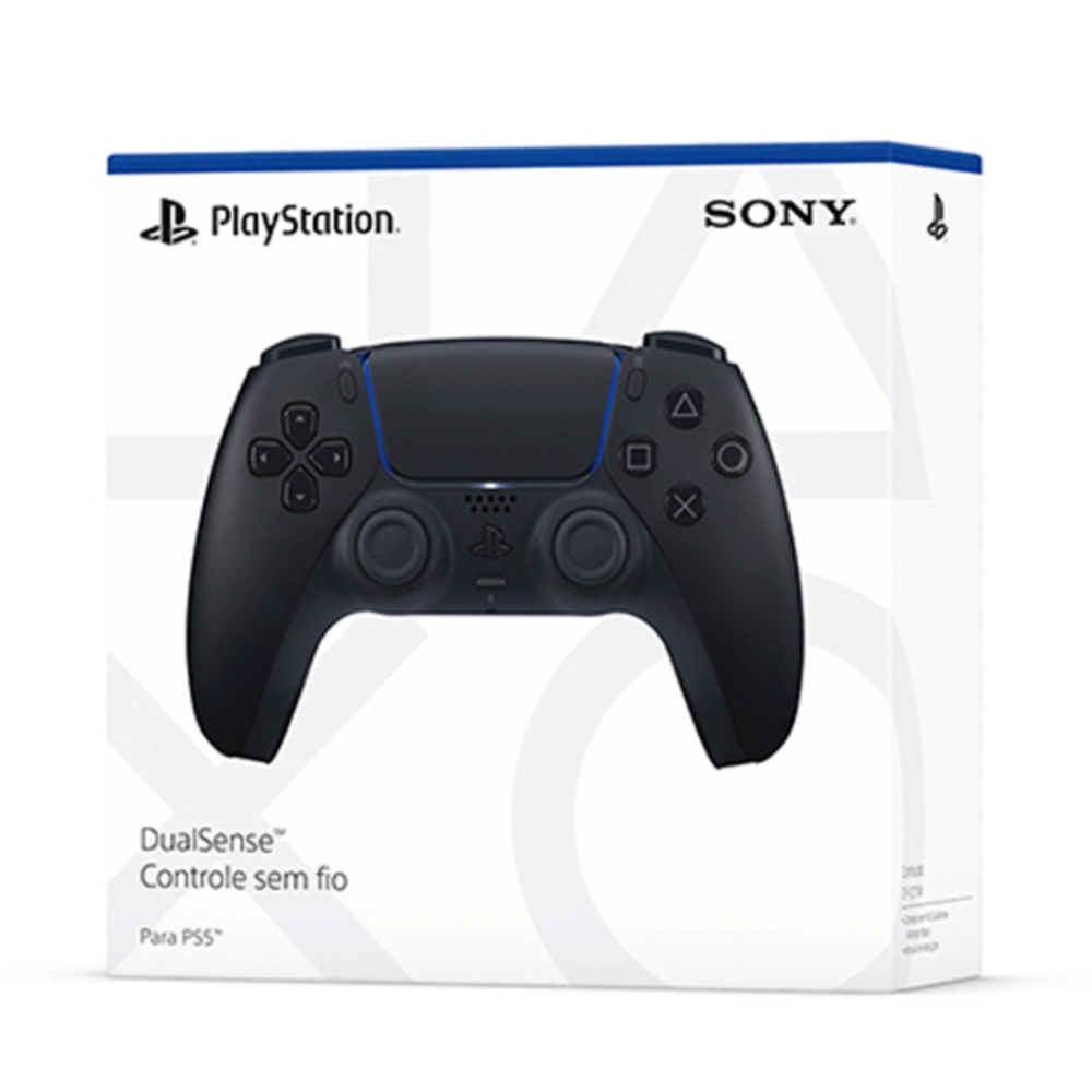 Controle sem Fio Dualsense Midnight Black Controle sem Fio Dualsense Midnight Black
