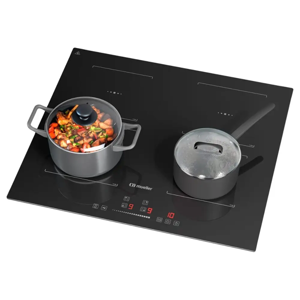 COOKTOP DE INDUÇÃO MUELLER 4 BOCAS 7200W PAINEL TOUCH 220V PRETO