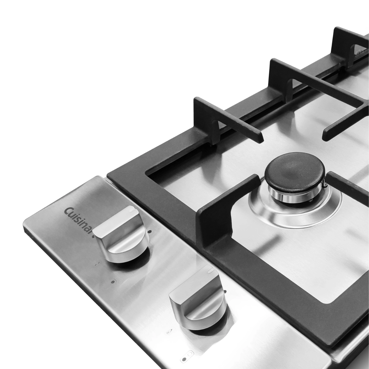COOKTOP DOMINO A GAS 2 BOCAS CUISINART 30CM INOX 220V COOKTOP DOMINO A GAS 2 BOCAS CUISINART 30CM INOX 220V
