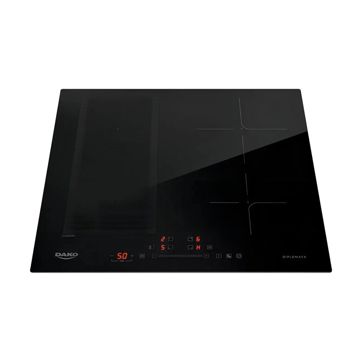 Cooktop Ind Dako Diplomata 4 Zonas 220v