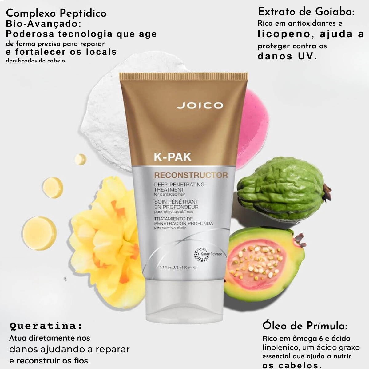 CREME CAPILAR RECONSTRUTOR JOICO PENETRAÇÃO PROFUNDA 150ML 