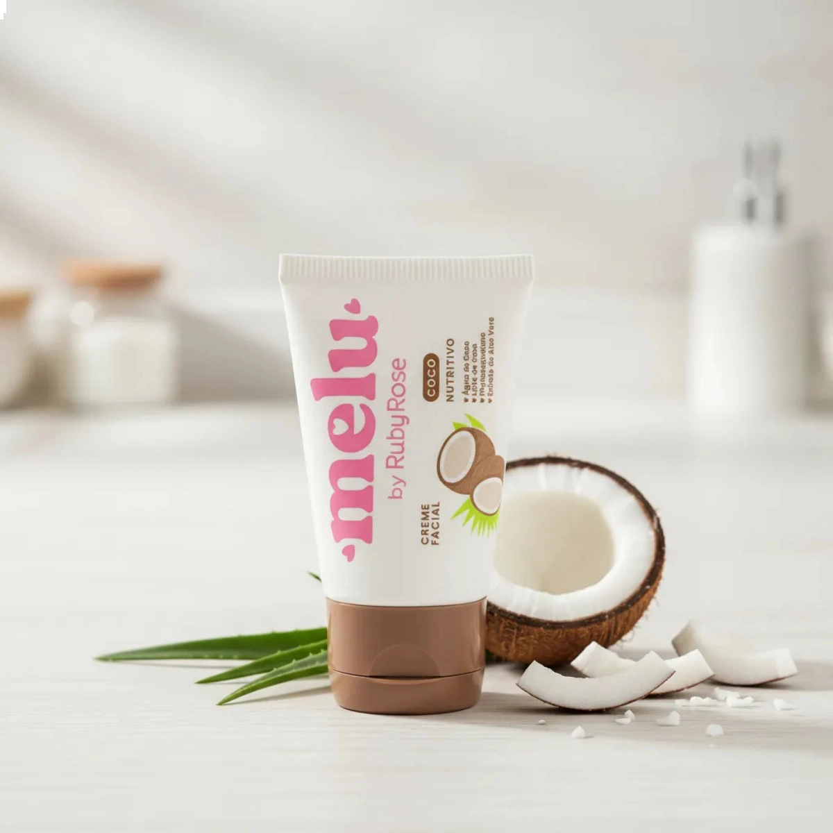 CREME FACIAL MELU BY RUBY ROSE NUTRITIVO DE COCO RR5603 40G