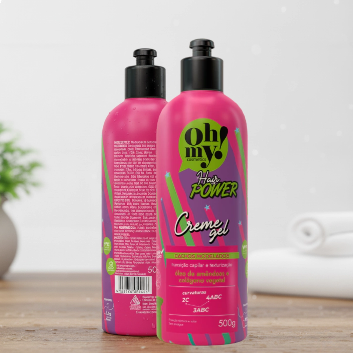 CREME GEL HAIR POWER 500ML OH MY