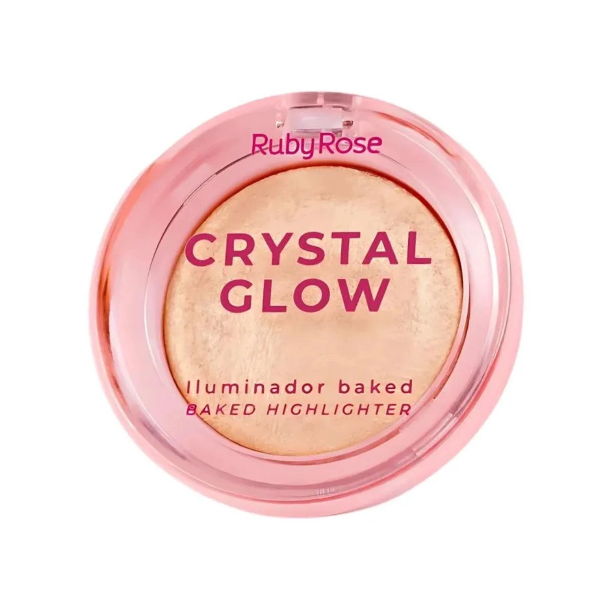 CRYSTAL GLOW ILUMINADOR BAKED SOLAR FLARE HBM7007 RUBYROSE