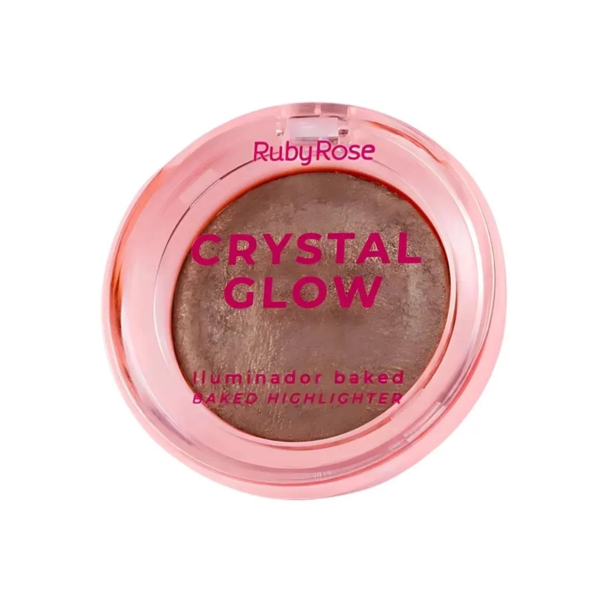 CRYSTAL GLOW ILUMINADOR BRONZE BLISS HBM7008 RUBY ROSE