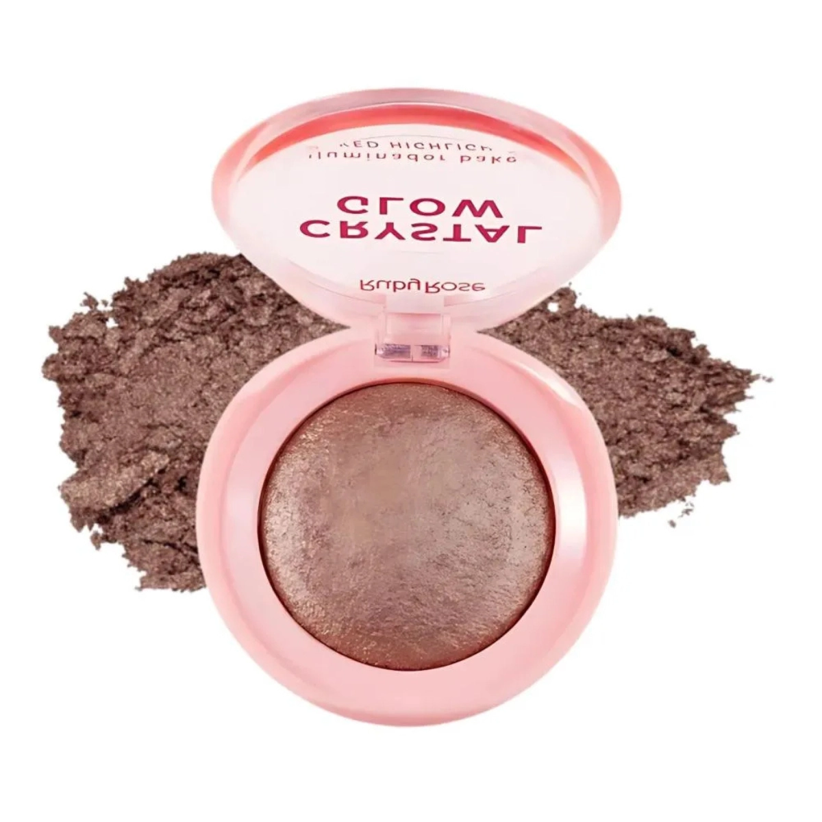 CRYSTAL GLOW ILUMINADOR BRONZE BLISS HBM7008 RUBY ROSE