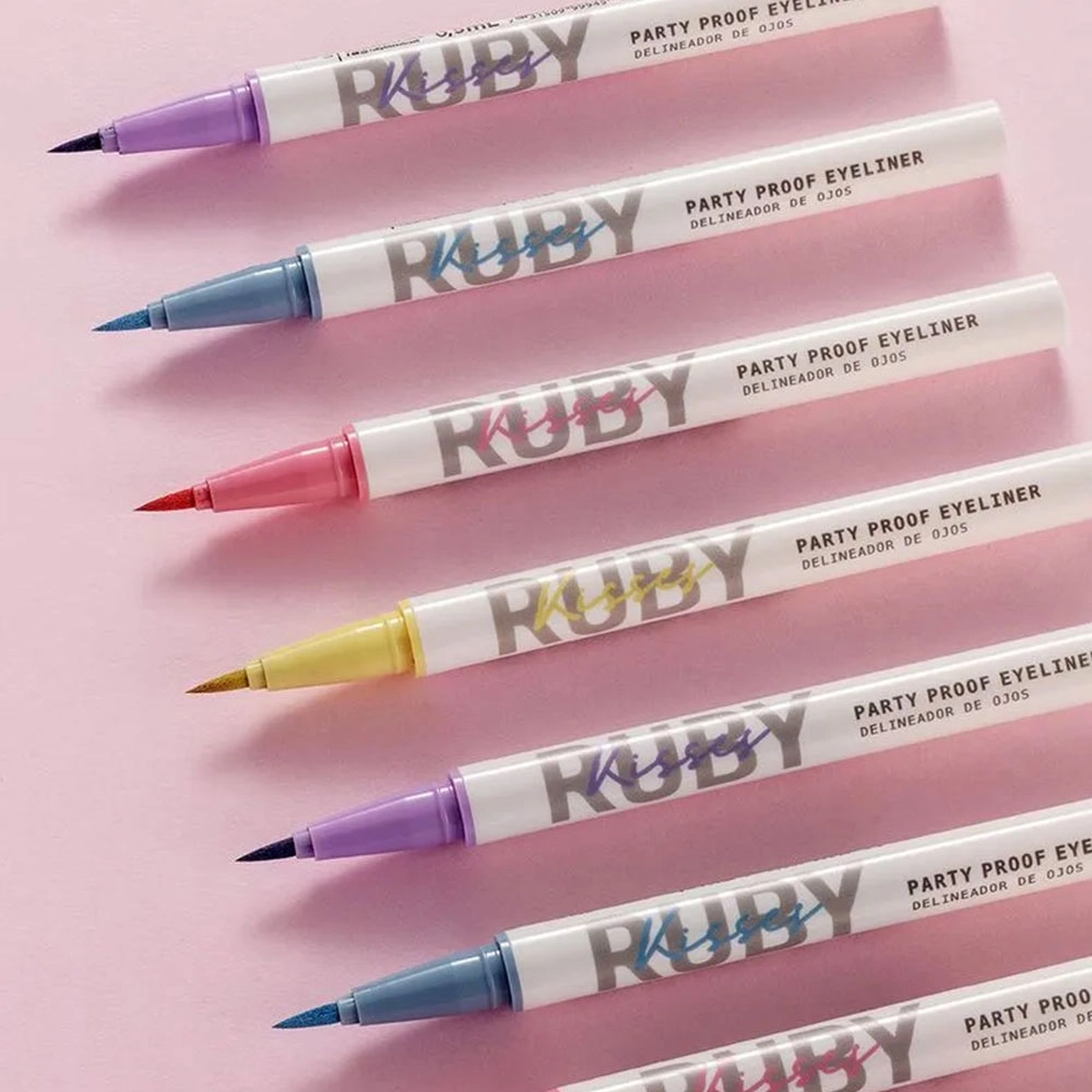 DELINEADOR EM CANETA PARTY PROOF ROSA RUBY KISSES 
