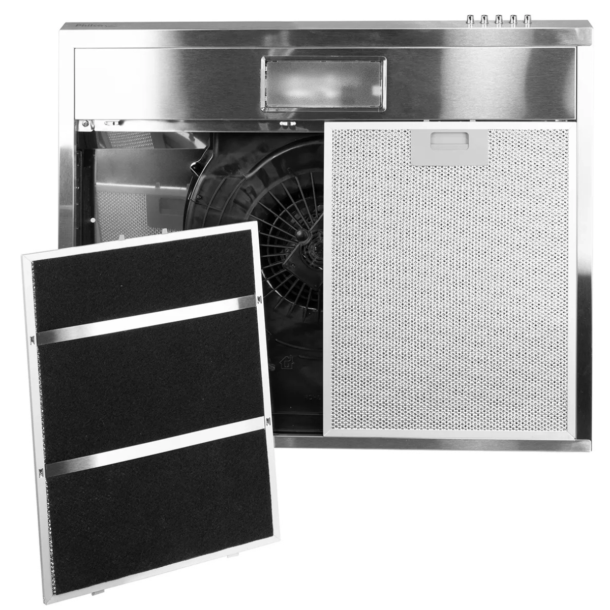 DEPURADOR E EXAUSTOR PHILCO SLIM 60 CM 3 VELOCIDADES PDR60I INOX 127V DEPURADOR E EXAUSTOR PHILCO SLIM 60 CM 3 VELOCIDADES PDR60I INOX 127V