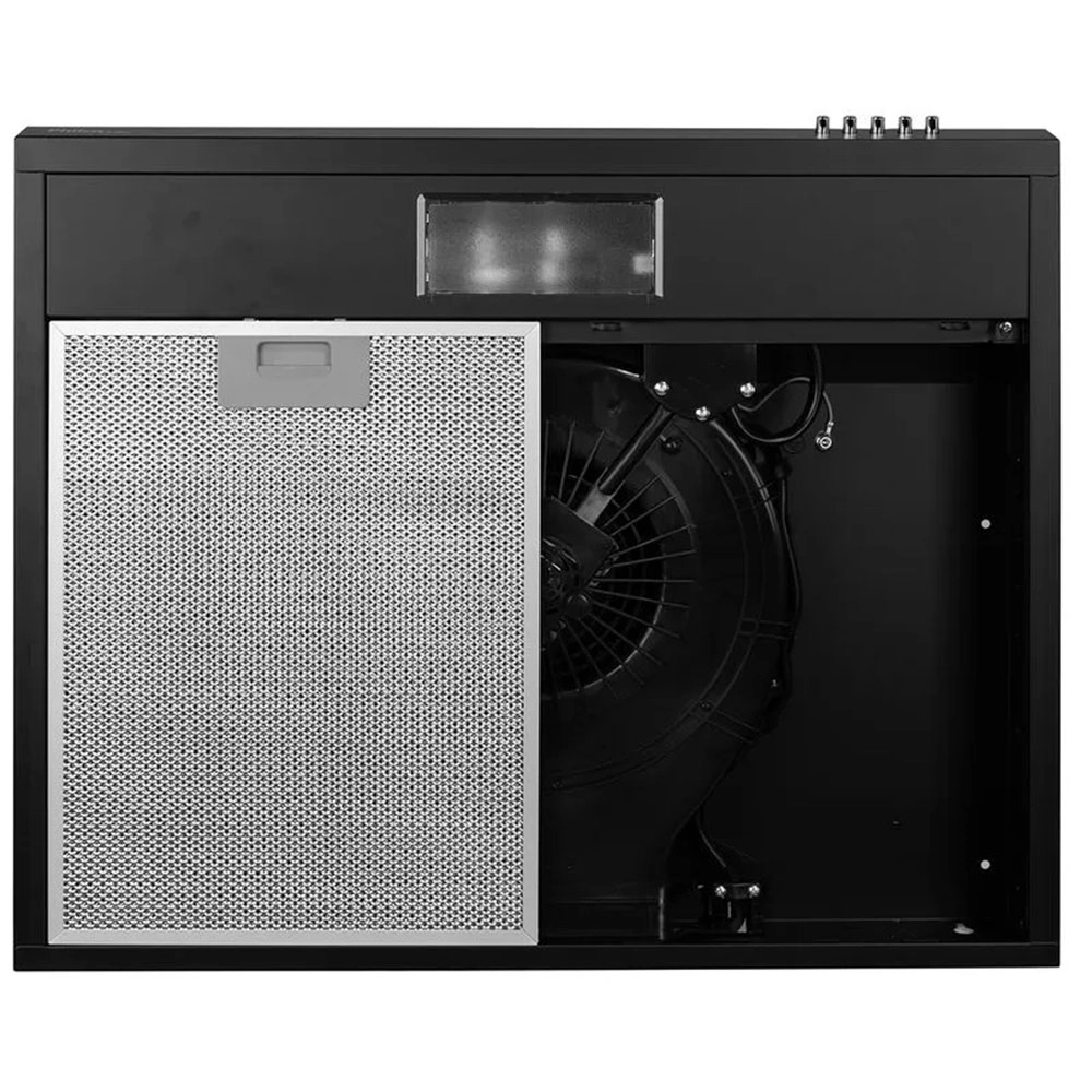 Depurador e Exaustor Slin Philco com 3 Velocidades 60 Cm Preto 127v Depurador e Exaustor Slin Philco com 3 Velocidades 60 Cm Preto 127v