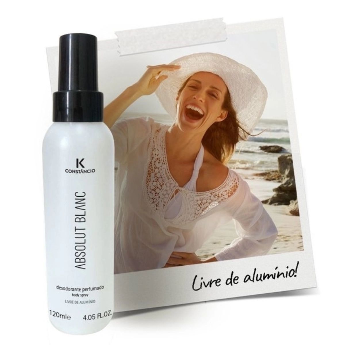 DESODORANTE PERFUMADO ABSOLUT BLANC 120ML K CONSTANCIO DESODORANTE PERFUMADO ABSOLUT BLANC 120ML K CONSTANCIO