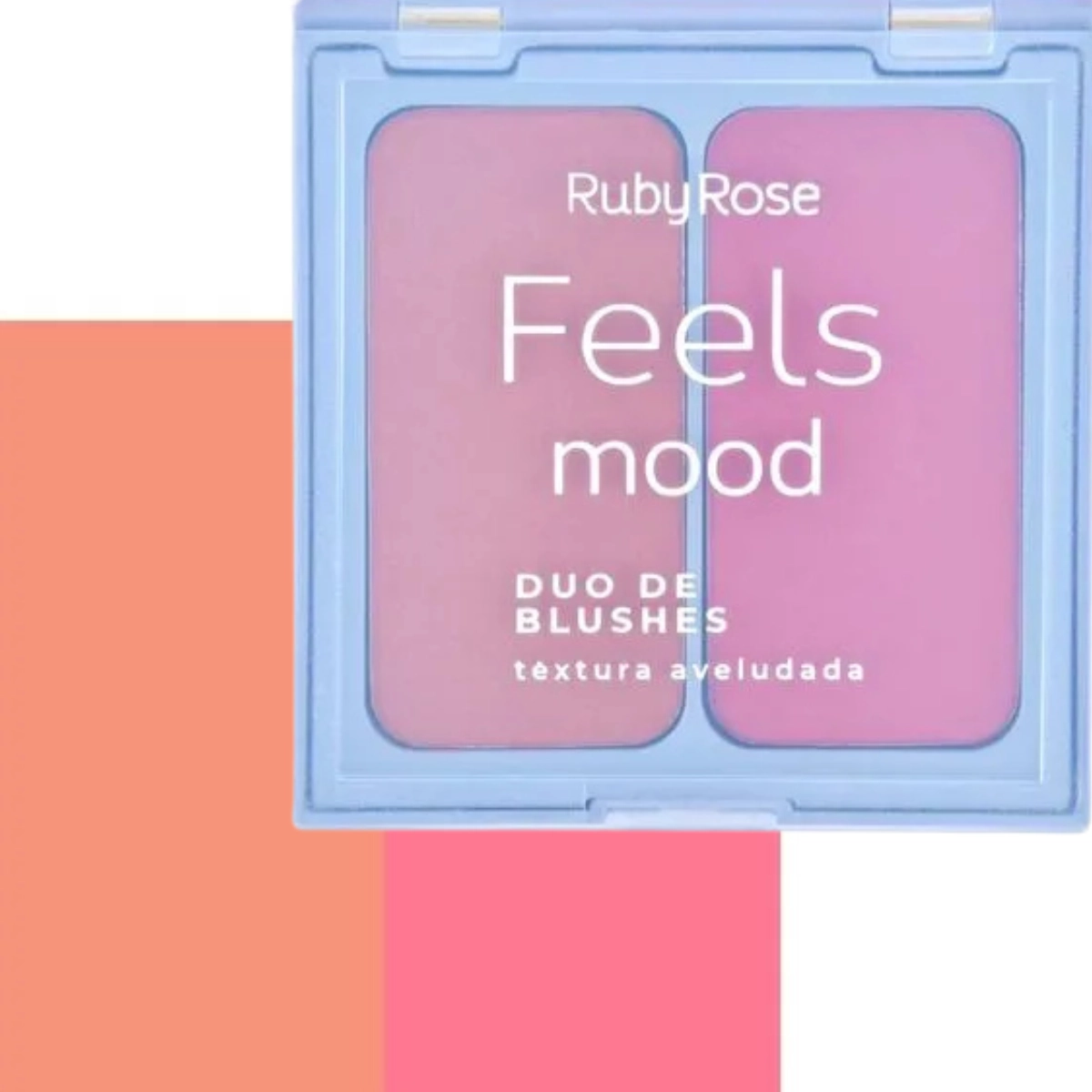 DUO BLUSH MOOD SANDSTONE E SMOOTH TAUPE HB8702 RUBY ROSE